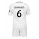 Tanie Strój piłkarski Real Madrid Eduardo Camavinga #6 Koszulka Podstawowej dla dziecięce 2024-25 Krótkie Rękawy (+ szorty)